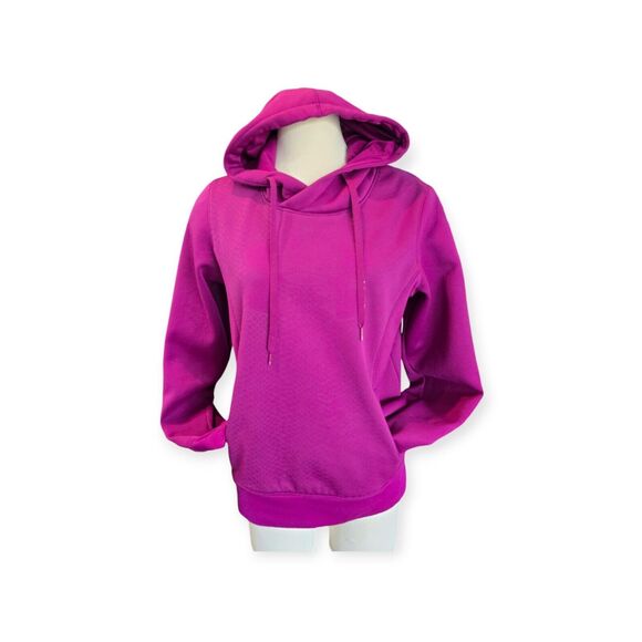 Under Armour Hoodie Womens Semi Fitted Medium Purple - Picture 1 of 7